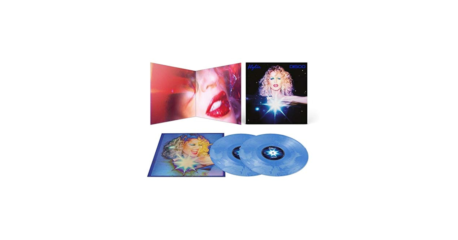 Amazon.com: Kylie Minogue - Disco Deluxe (2LP Blue Turquoise