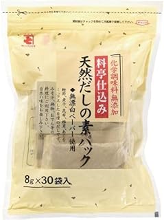 かね七 天然だしの素パック 240g (8g×30p)