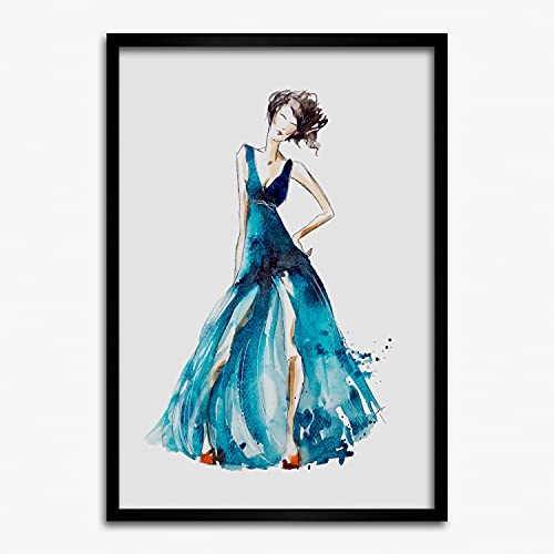 Cadre moderne MDF 50x70 pour tableau photo et affiche de mode Tulup