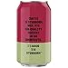 STUBBORN SODA, Black Cherry Tarragon, 12oz Cans (12 Pack)