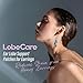 LobeCare - Clear Ear Lobe Support Patches for Earrings - Comfortable and Hypoallergenic Earring Backs for Droopy Ears - Prevents Stretching and Tearing - 90 Patches
