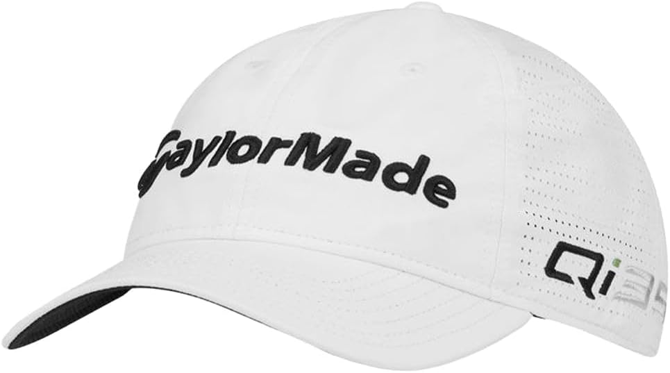 TaylorMade Golf 2025 Tour Litetech Hat White