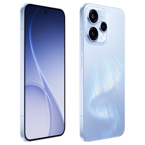 Image of Oppo Reno15 5G (Aurora Blue, 8GB RAM, 256GB Storage) Without Offers