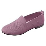Zapatillas De Esparto Mujer Planas, Zapatillas Deportivas con Plataforma Casual Zapatos Fitness Transpirable Sneakers