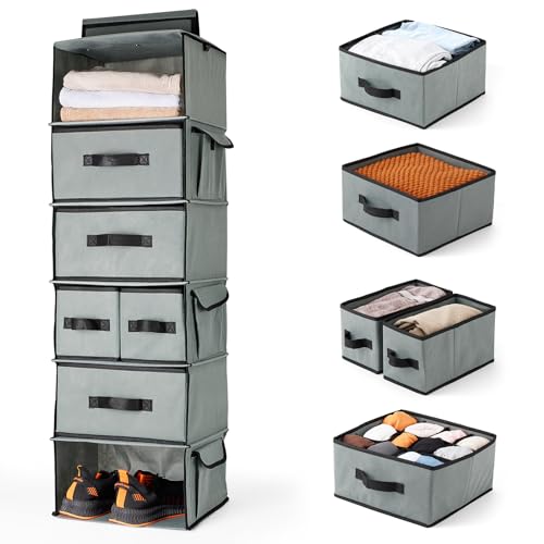 Recopilación y reviews de Organizadores colgantes para closet los 7 más buscados. 6