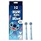 Oral-B iO Kids 6+ Disney Stitch Aufsteckbürsten — ORIGINAL Zahnbürstenaufsatz, Bürstenköpfe für Oral-B iO Kids Elektrische Zahnbürste für Kinder ab 6 Jahren — Blau, 2 Stück