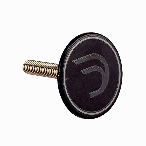 DEDA Elementi Unisex's Magnetic Stem Top Cap, Black, One Size