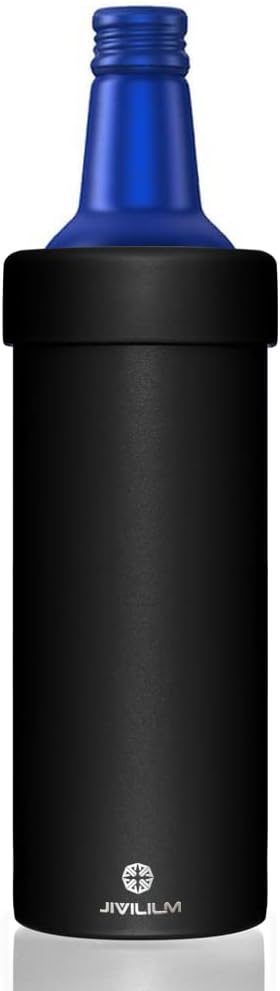 16oz Slim Aluminum Beer Bottles holder (Navy Blue)