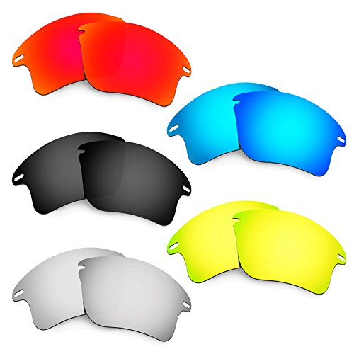 Lentes de repuesto para Oakley Fast Jacket XL fabricadas con policarbonato de alta resistencia
