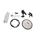 1x10 Speed Mountain Group Set, Include 42T Flywheel Shifter 36T Disc 10 Speed Chain for DIY Bikes