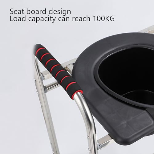 Commode de chevet pour personnes âgées pliable pour éviter les chutes nocturnes - 5