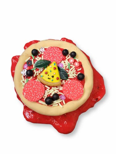 Supreme Pizza Handmade Scented DIY Slime Kit - Hoshimi Slimes