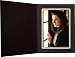 Black Cardboard Photo Folder with gold border for 4x6 - Pack of 50