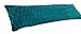 Mainstays Elegant Faux Fur Body Pillow Cover - Removable With Zip Cover - Teal