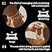 ROSE DE JARDIN Ceramic Gua Sha, Face&Body Guasha, Korean Gausha, Face Lift, Muscle Relief Massage Board, Skin Care Gift for Men Women