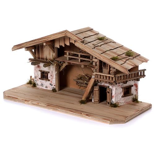Weihnachtskrippe Krippe Krippenstall (W30) Weihnachten Weihnachtskrippen Krippenfiguren Tischkrippe