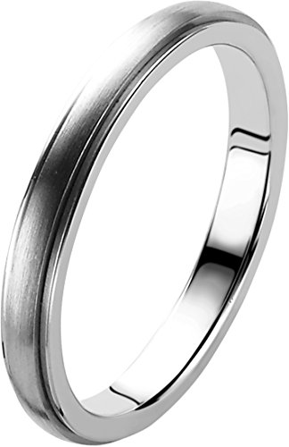 Alliances Argent Orphelia le cadeau de mariage idéal anneau unisexe OR9730