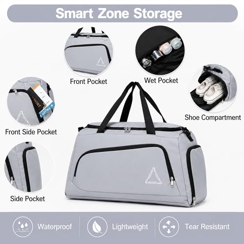 5 Piece Luggage Sets with Spinner Wheels, ABS Hard Shell Suitcase, TSA Lock by CONCEPTEN - Used condition - Image 3