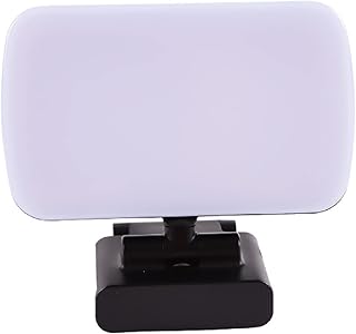 Cell Phone Fill Light Video Conferencing Lighting Portable Led Clip Light 3 Light Modes 10 Dimming Levels For Phone Laptop Tablet Remote Working Live Streaming Makeup