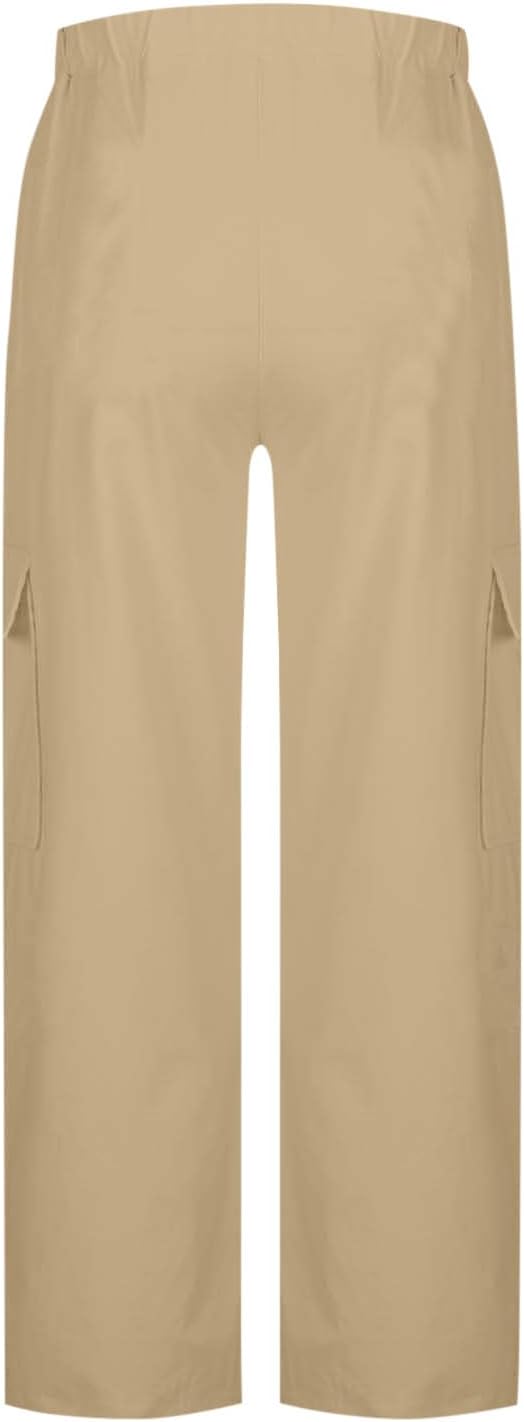 Baggy Cargo Pants for Women High Waisted Open Leg Pants