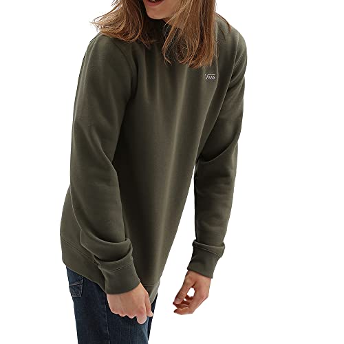 Vans Herren-Sweatshirt mit Rundhalsausschnitt, Basic, Grün, Cod....