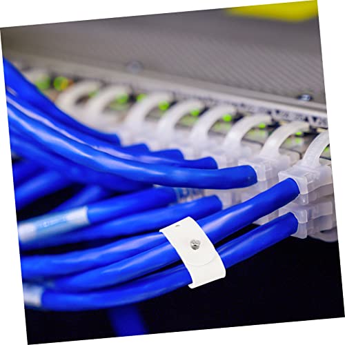 Organizadores de cordón de cuero OSALADI, paquete de 6 para gestión de cables miniatura 7