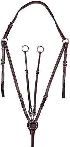 Joseph Sterling Raised Adjustable Breastplate with Running Martingale Attachment (Cobb)