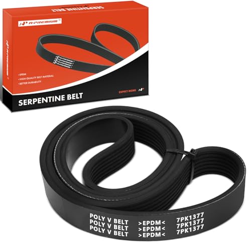 A-Premium Engine Serpentine Drive Belt Compatible with Smart Fortwo 2016 2017, L3 0.9L, GAS