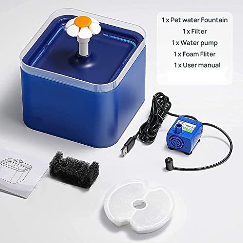 Qpets-Cat-Water-Fountain-with-LED-Light-67oz20L-Ultra-Quiet-Cat-Drinking-Fountain-with-Filter-Automatic-Pet-Water-Fountain-for-Cats-and-Small-DogsBlue-Water-Fountain