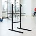 HOMCOM Estación Dip de Musculación Tipo Barras Soporte para Entrenar Pecho Abdominales...