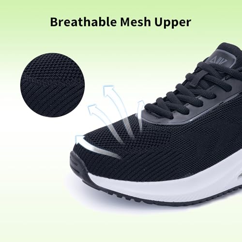 Image of RomenSi Womens Arch Support Walking Shoes Orthotic Fashion Sneakers Tennis Shoes for Plantar Fasciitis Pain Relief US 5.5-11