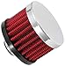 K&N Vent Air Filter/ Breather: High Performance, Premium, Washable, Replacement Engine Filter: Flange Diameter: 0.375 In, Filter Height: 1.5 In, Flange Length: 0.4375 In, Shape: Breather, 62-1320