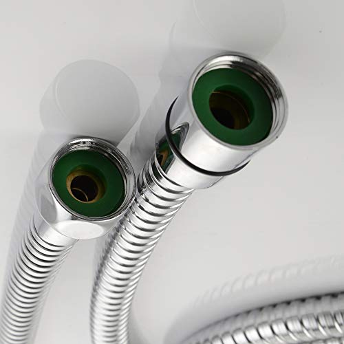 Extra Long Shower Head Hose 118", Angle Simple Stainless Steel Flexible Handheld Shower Hose, Shower Sprayer Hose No Tangles, Shower Hose Replacement 1/2" Ips, Shower Extension Hose Chrome #TOP7