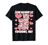Cochon Amateur Porcinet Humour Cochon Domestique T-Shirt