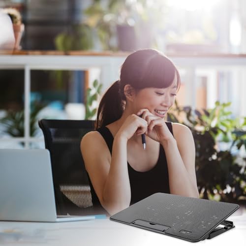 Base de enfriamiento para laptop 15.6" con 6 ventiladores miniatura 4