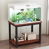 4. Design élégant : Ce support pour aquarium embellit tous les espaces et convient parfaitement aux maisons, bureaux, salles de classe et laboratoires. Son style moderne en fait un bel élément de décoration pour les chambres et les salons, tout en offrant une base stable pour votre aquarium. Idéal pour les aquariophiles souhaitant mettre en valeur leur aquarium de manière à la fois fonctionnelle et esthétique.