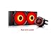 DEEP COOL GAMMAXX L240T Raffreddatore di Liquido AIO Rosso, LED Rosso su waterblock e Ventola, Tecnologia Anti-perdite all'Interno, Compatibile AM4, Garanzia di 3 Anni