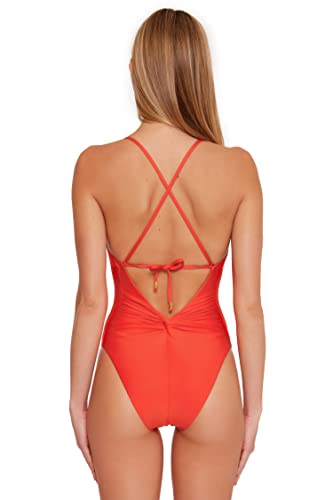 Trina Turk Women's Standard Monaco Twist Back One Piece Swimsuit-Bathing Suits2