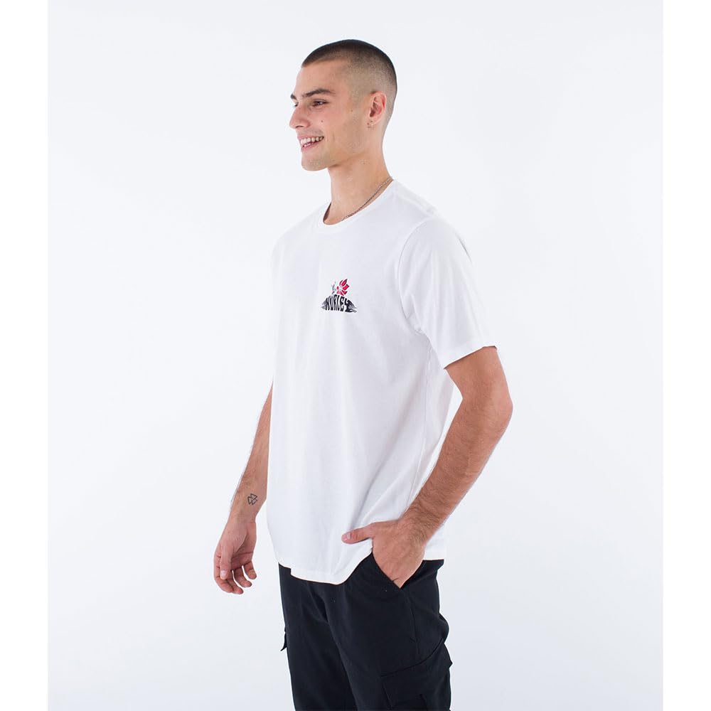 Hurley Evd Flower Fish Camiseta Hombre