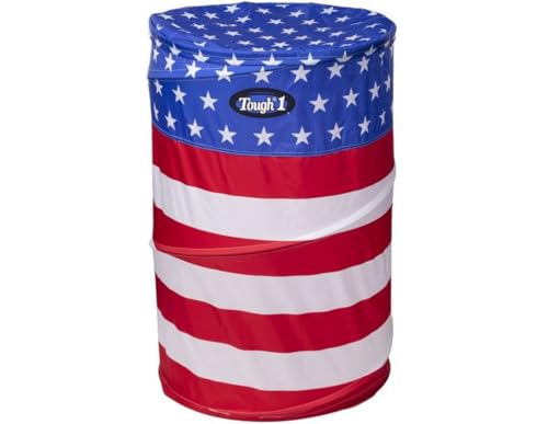 Tough 1 Collapsible Barrel Perfect Turn Nylon Stars & Stripes 58-4003