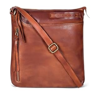 Leather Crossbody Bags for Women – Ladies Sling Handbags – Medium Cross body Purses Handbags – Purses For Women