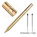 SMOOTHERPRO Solid Brass Pen EDC Sleek Twist Gift Pen for Women
