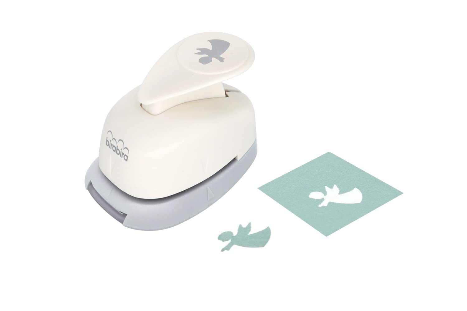 Bira Craft 5/8 inch Angel 5 Shape Lever Action Craft Punch for Paper Crafting Scrapbooking