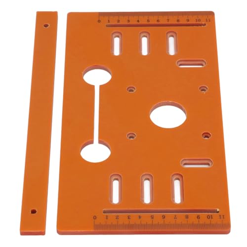 Base pour scie circulaire 28x15cm rigide 5mm de haute précision