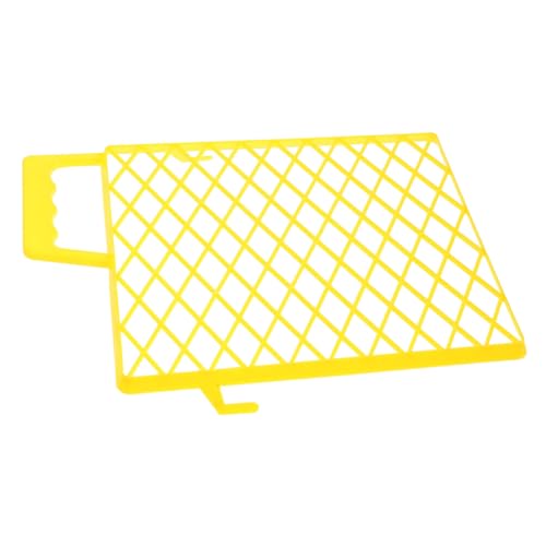 Hemobllo Griglia per vasca da bagno in plastica con inserto a rete colorata e imbottitura a griglia per accessori per vasche di vernice, adatta come filtro per colori o per vasche colorate per lavori