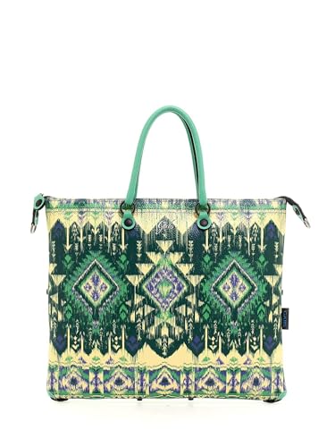 Sac transformable Gabs G3 L vert en cuir grand format avec bandoulière