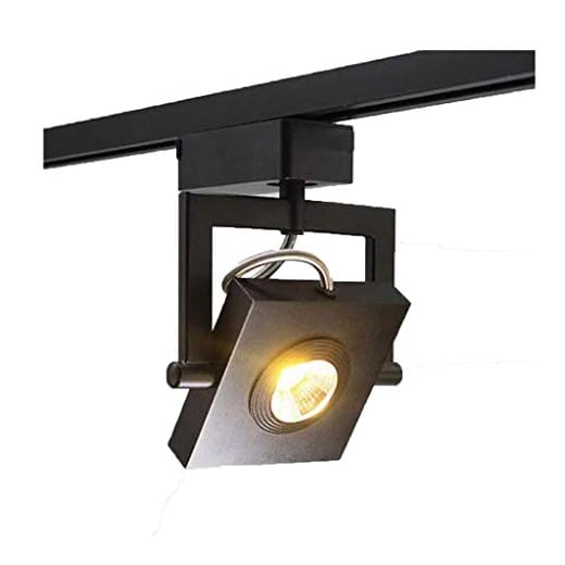 ZJHCC Skenbelysning, takspotlight vägg tak spotlight LED-skena spotlight kommersiell butik belysning kafé retro skenlampor (färg: 7 W, storlek: vitt ljus)