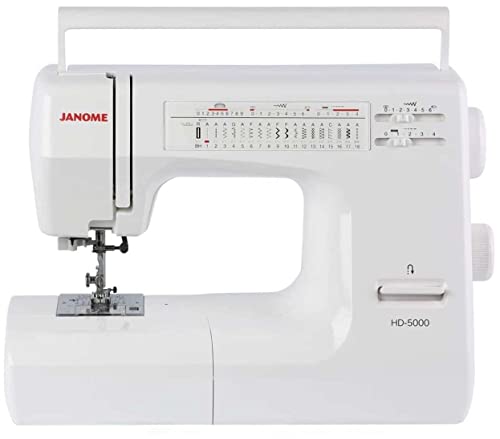 Janome Hd5000 Heavy Duty Sewing Machine #TOP2