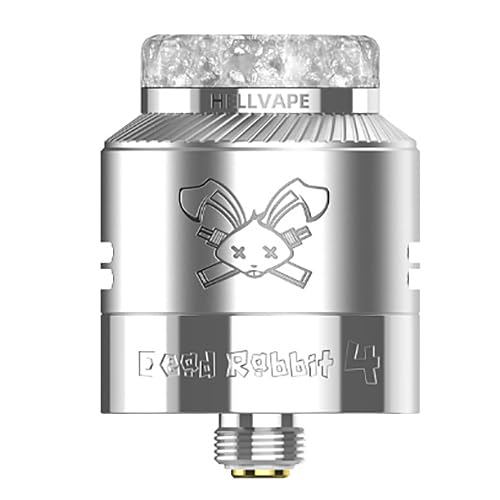 HELLVAPE Dead Rabbit デッドラビット4 RDA Atomizer 24mm SS 電子タバコ vape ベイプ アトマイザー RDA