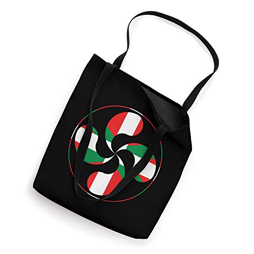 Bolso tipo tote con diseño Lauburu, Ikurrina y País Vasco miniatura 2